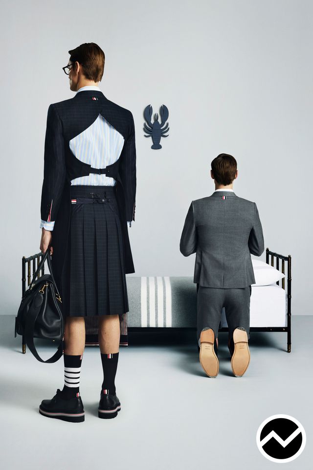 Thom Browne, Thom Browne FW26 menswear, look 24