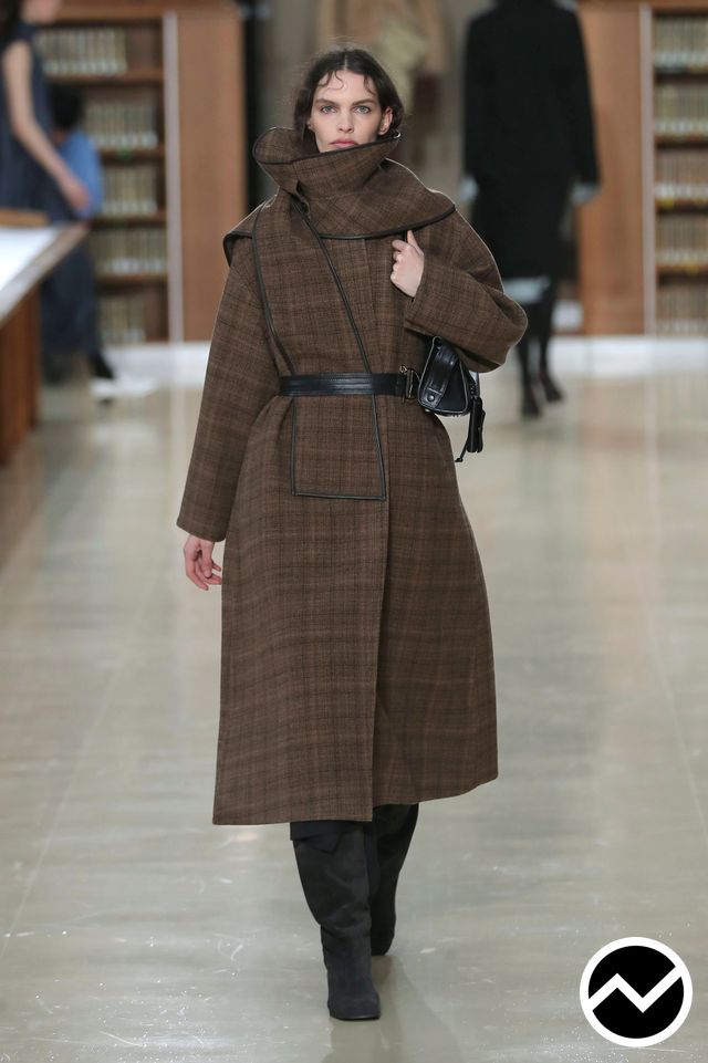 Time, FW26 womenswear, Wrap Coat, look 32