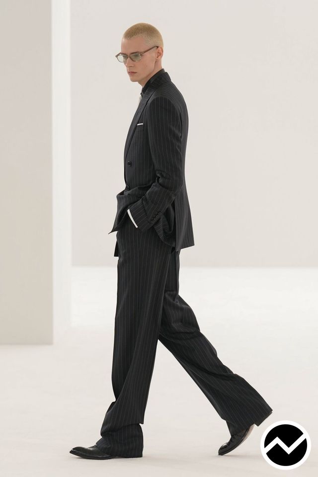 Tom Ford, FW26 menswear, Wide Leg Pants, look 3