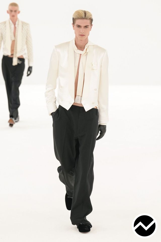Tom Ford, FW26 menswear, Muslin, look 57