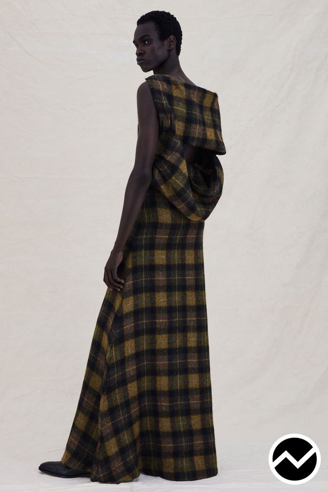 Torishéju, FW26 womenswear, Draped Top, look 6