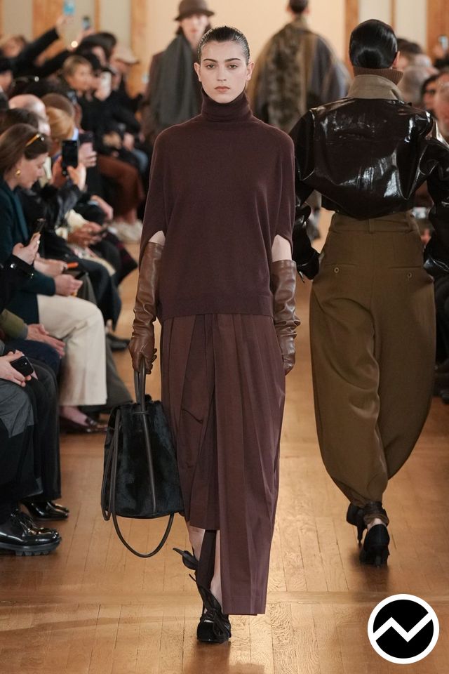 Uma Wang, FW26 womenswear, Turtle Sweater, look 10