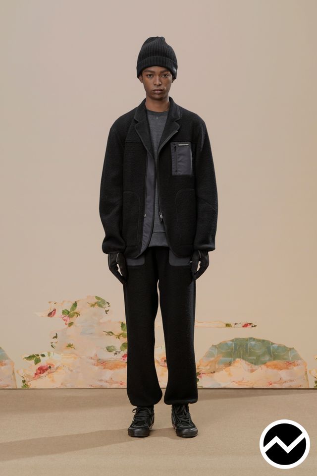 Undercover, FW26 menswear, Fleece, look 12