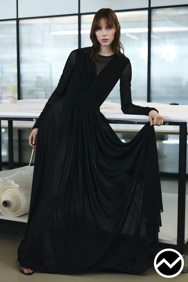 Viktor & Rolf, FW26 womenswear, Maxi Dress, look 28