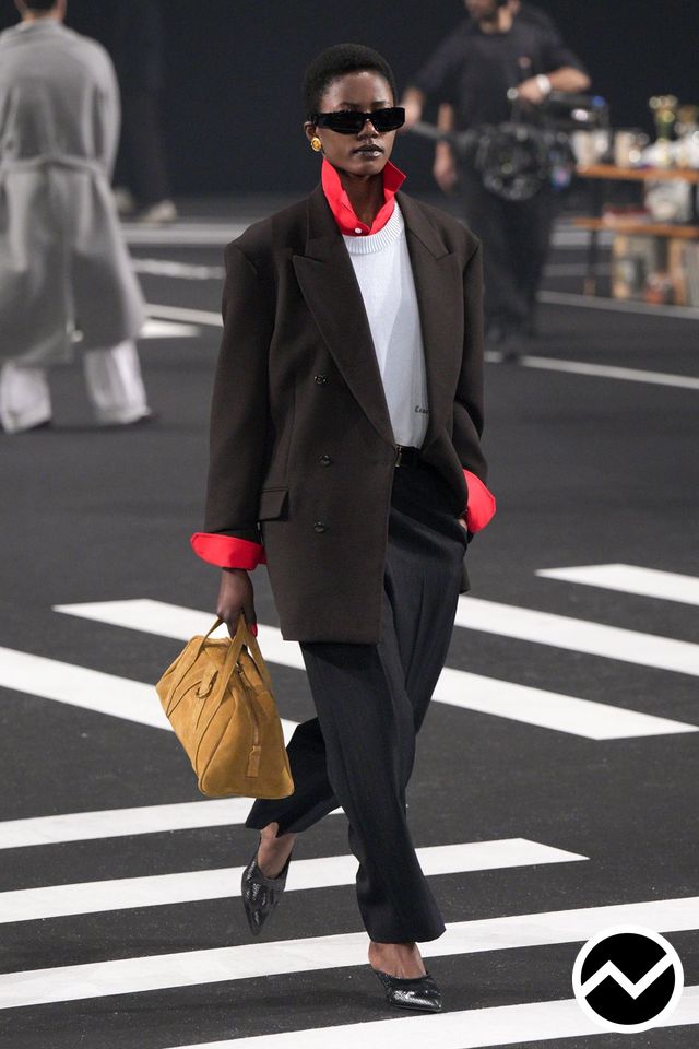 Willy Chavarria, FW26 womenswear, Coral, look 4