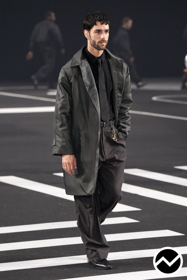 Willy Chavarria, FW26 menswear, Satin, look 31