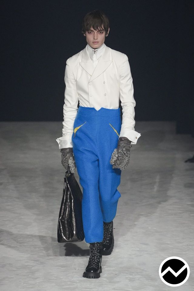 Wooyoungmi, FW26 menswear, Cropped Pants, look 15