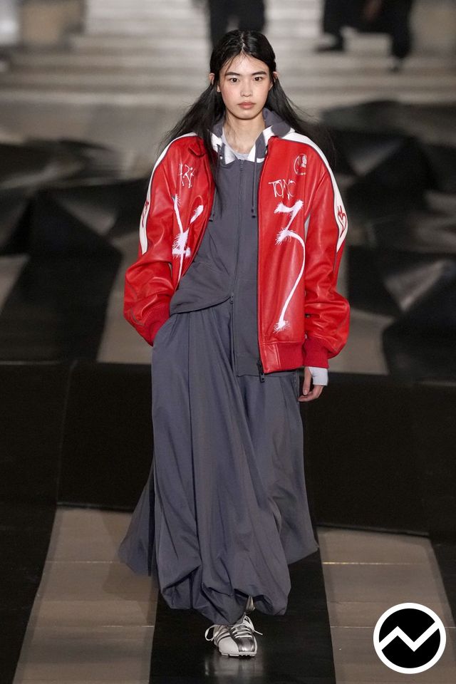 Y 3, FW26 womenswear, French Terry, look 23