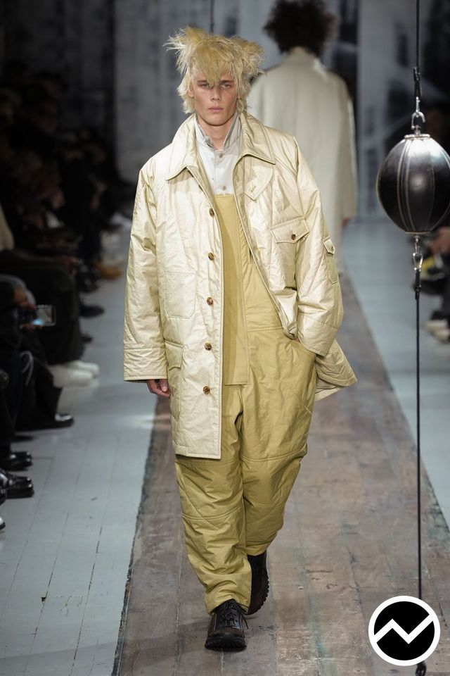Yohji Yamamoto, Yohji Yamamoto FW26 menswear, look 26