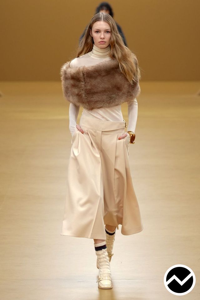 Zimmermann, FW26 womenswear, Beige Twins, look 4
