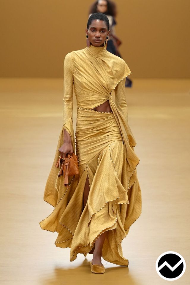 Zimmermann, FW26 womenswear, Mustard, look 6