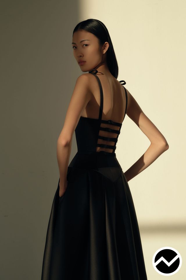 Zuhair Murad, FW26 womenswear, Cinched Dress, look 33