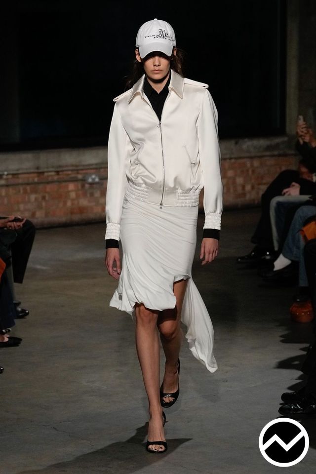 Aaron Esh, SS26 womenswear, Top Collar Jacket, look 17