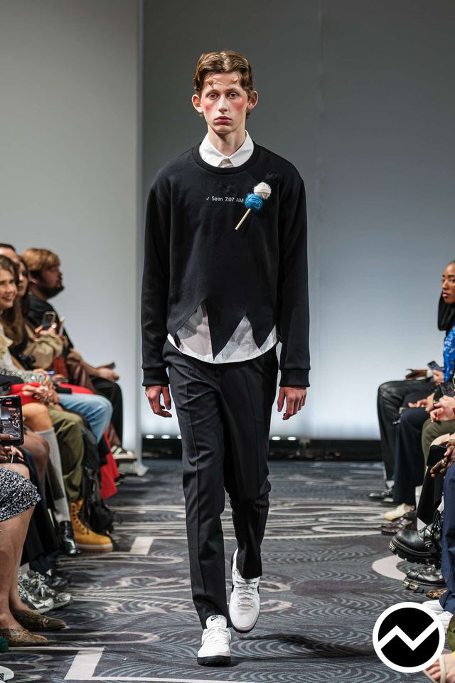 APUJAN, SS26 menswear, Black, look 17