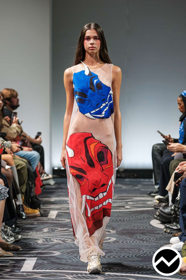APUJAN, SS26 womenswear, Graphic, look 24