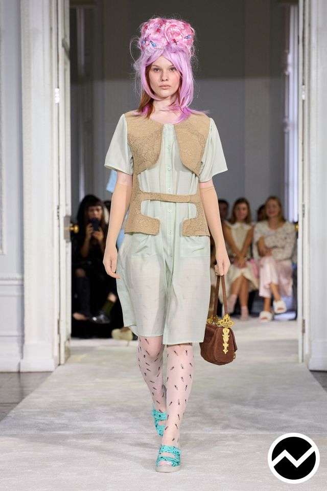 Ashley Williams, SS26 womenswear, Geometric, look 2