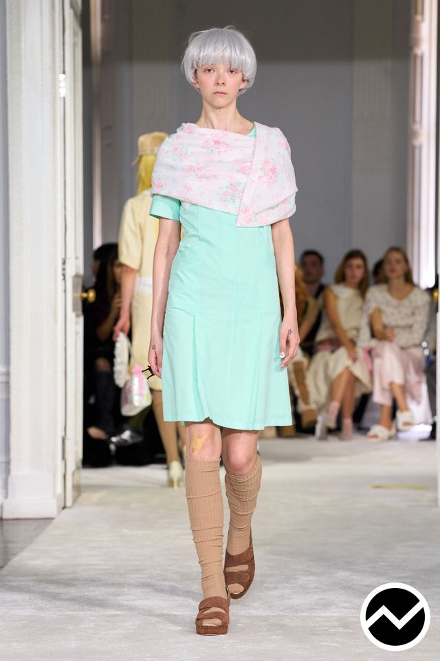 Ashley Williams, SS26 womenswear, Baby Blue, look 16