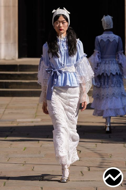 Bora Aksu, SS26 womenswear, Chiffon, look 6