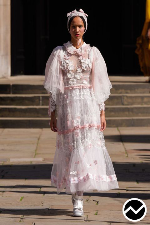 Bora Aksu, SS26 womenswear, Blush, look 23