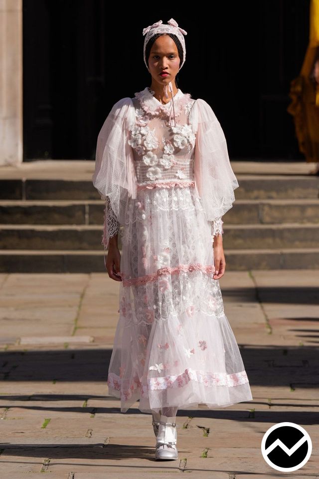 Bora Aksu, SS26 womenswear, Sheer, look 23