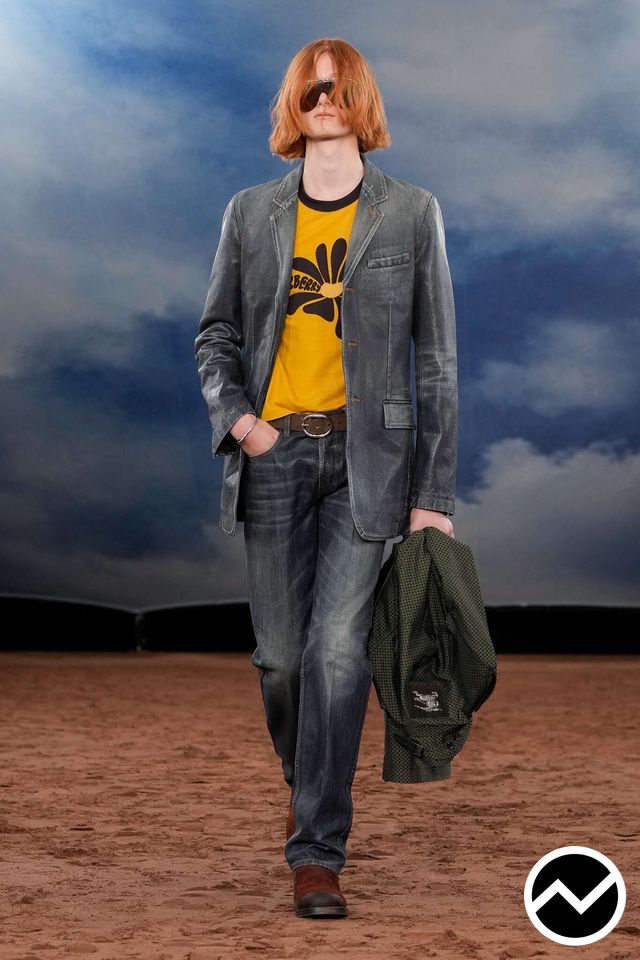 Burberry, Burberry SS26 menswear, look 15