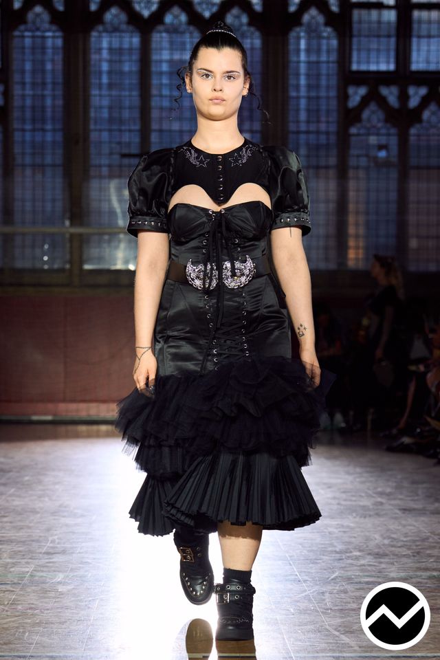 Chopova Lowena, SS26 womenswear, Corset Dress, look 44