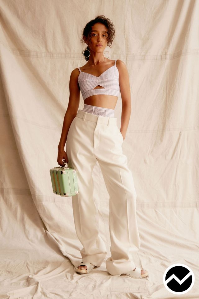 Denzil Patrick, SS26 womenswear, Tailored Pants, look 13