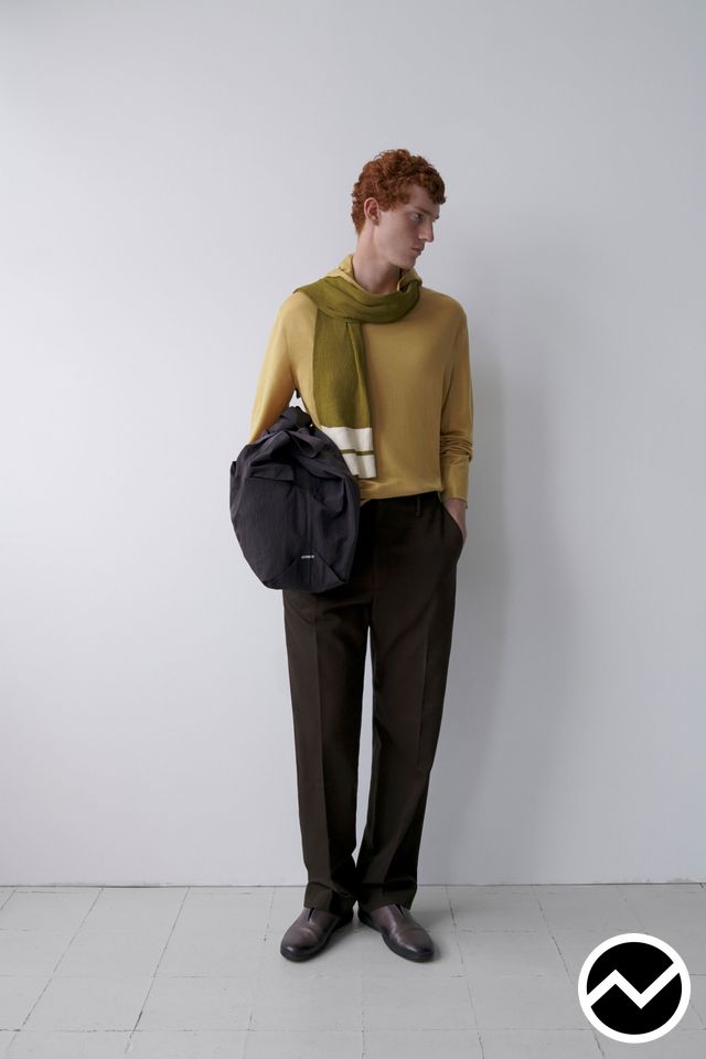 Derrick, SS26 menswear, Turtle Sweater, look 6