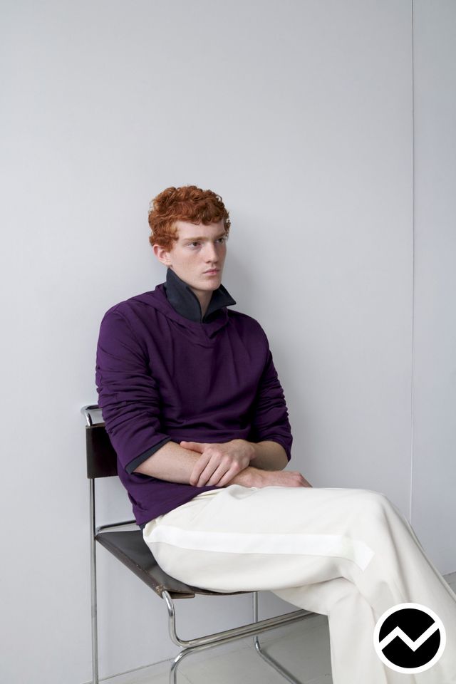Derrick, SS26 menswear, White, look 12