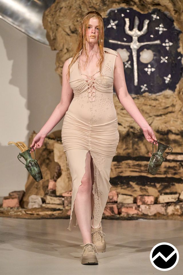 Di Petsa, SS26 womenswear, Slit Dress, look 11