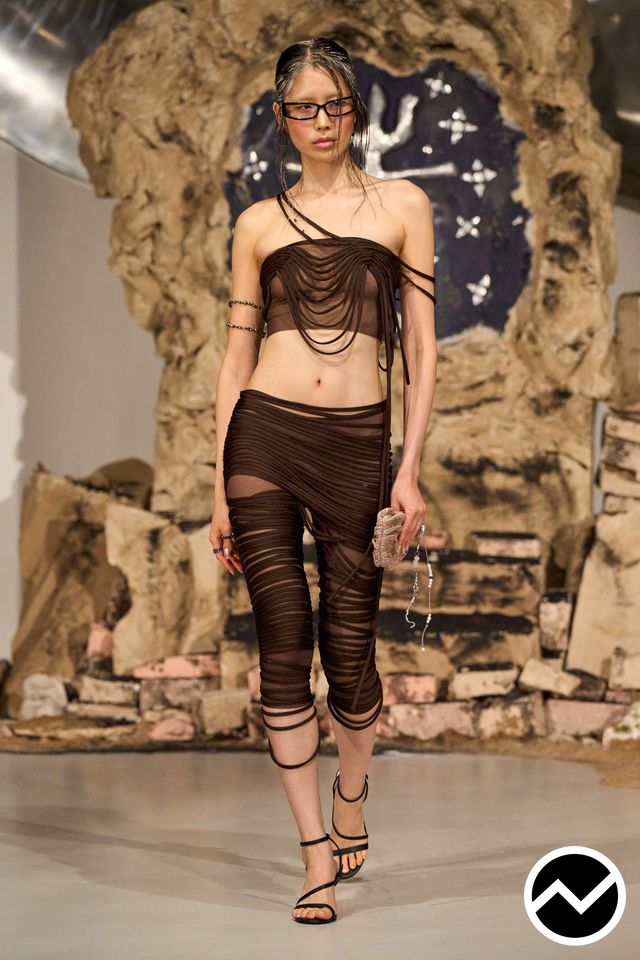 Di Petsa, SS26 womenswear, Skinny Pants, look 22