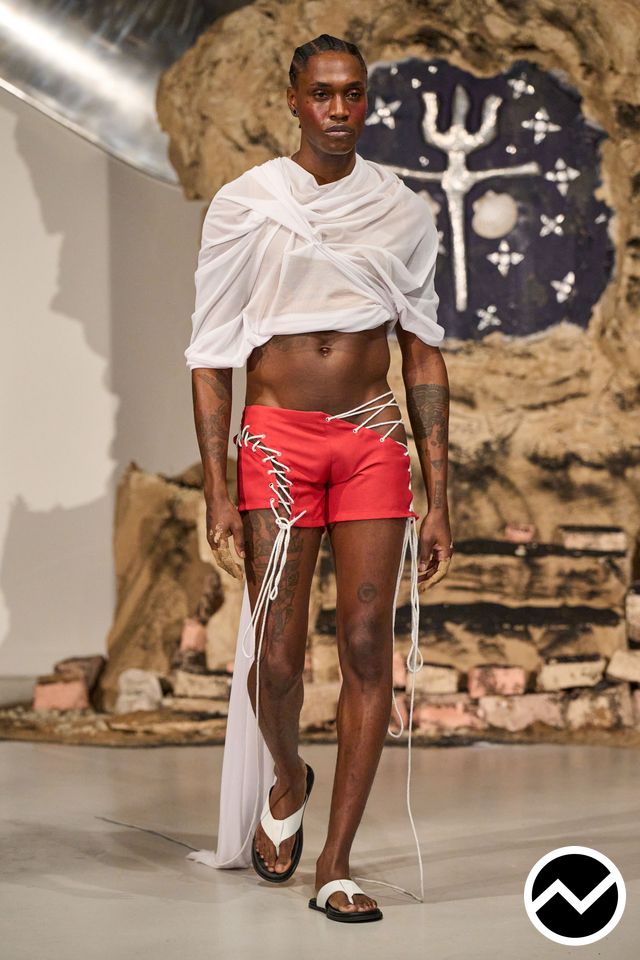 Di Petsa, SS26 womenswear, Micro Shorts, look 25