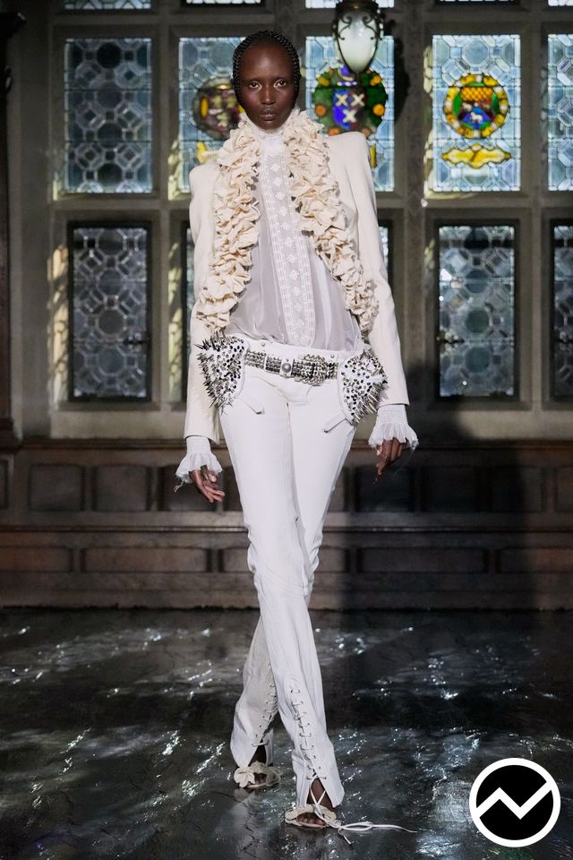 Dilara Findikoglu, SS26 womenswear, Straight Cut Pants, look 3