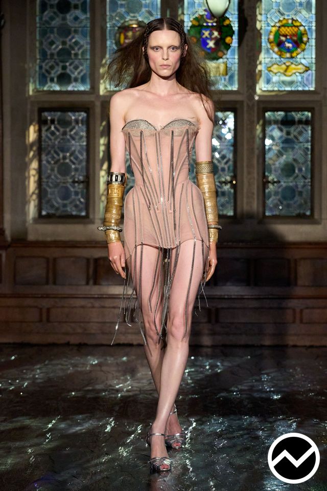 Dilara Findikoglu, SS26 womenswear, Strapless Dress, look 13