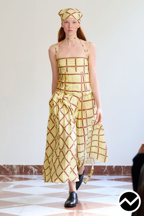 Emilia Wickstead SS26 womenswear, look 1