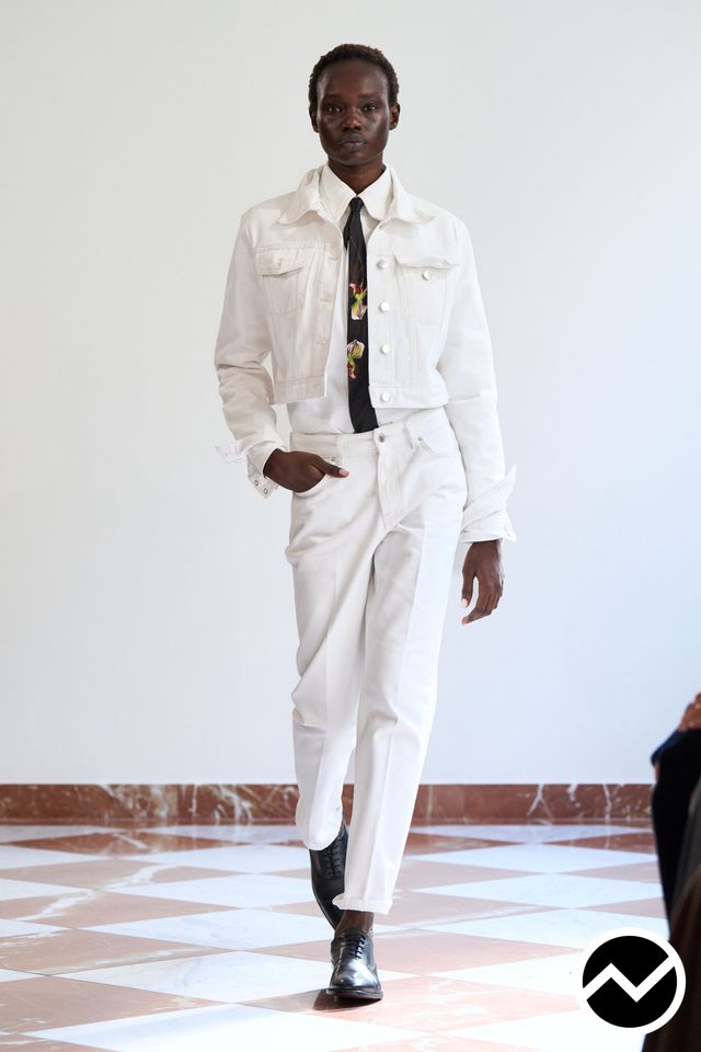 Emilia Wickstead, SS26 womenswear, Top Collar Jacket, look 3