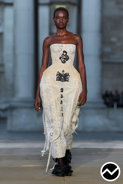 Erdem, SS26 womenswear, Corset Dress, look 41