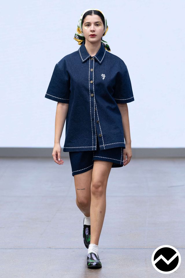 Fam Irvoll, SS26 womenswear, Denim, look 17