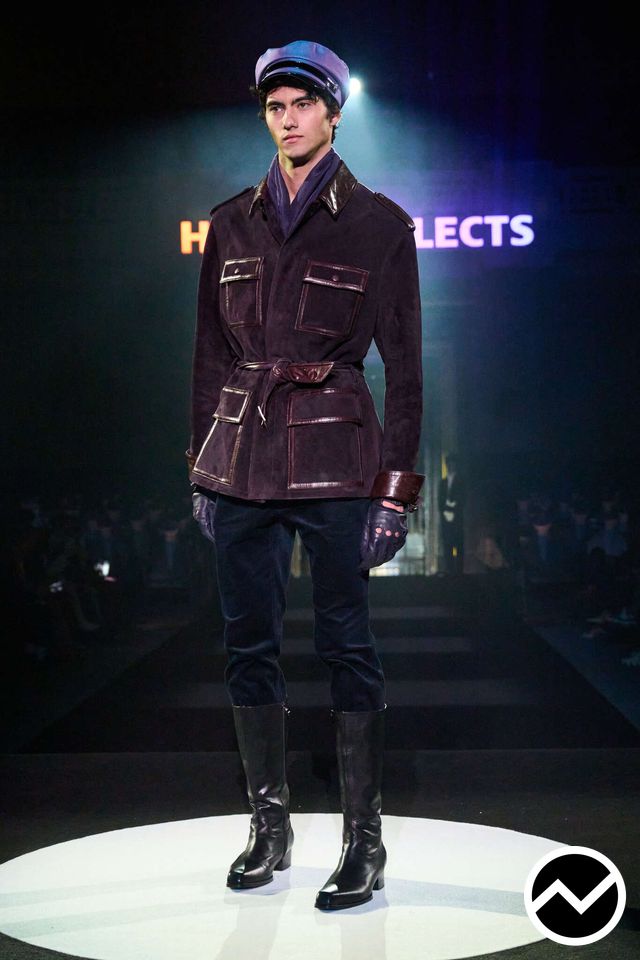 Hubing Selects, SS26 menswear, Leather, look 33