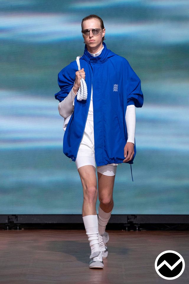 Kent & Curwen SS26 menswear, look 3