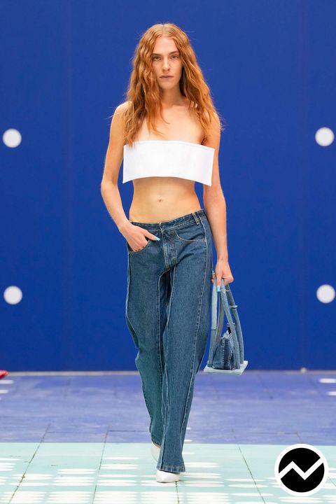 Ksenia Schnaider, SS26 womenswear, Straight Cut Jeans, look 5