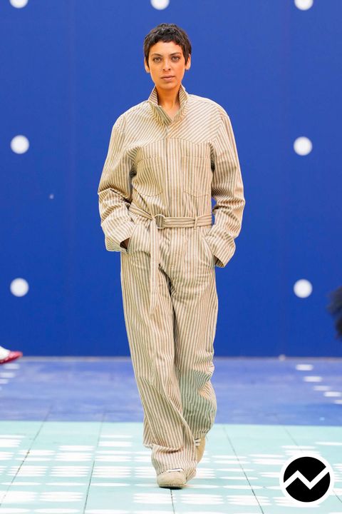 Ksenia Schnaider, SS26 womenswear, Striped, look 19