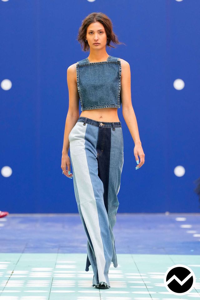 Ksenia Schnaider, SS26 womenswear, Loose Jeans, look 22