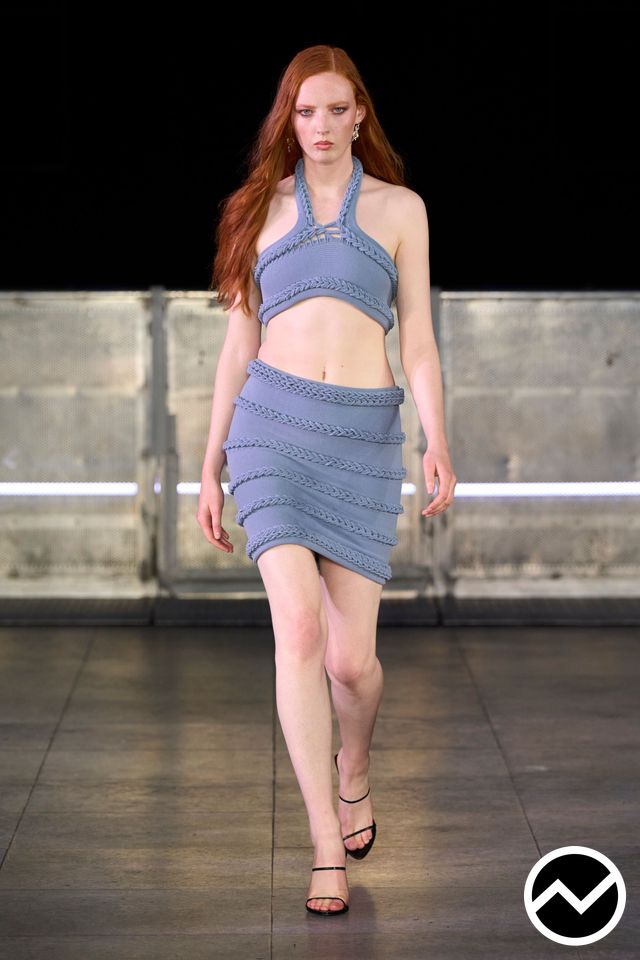 Mark Fast, SS26 womenswear, Jersey, look 16