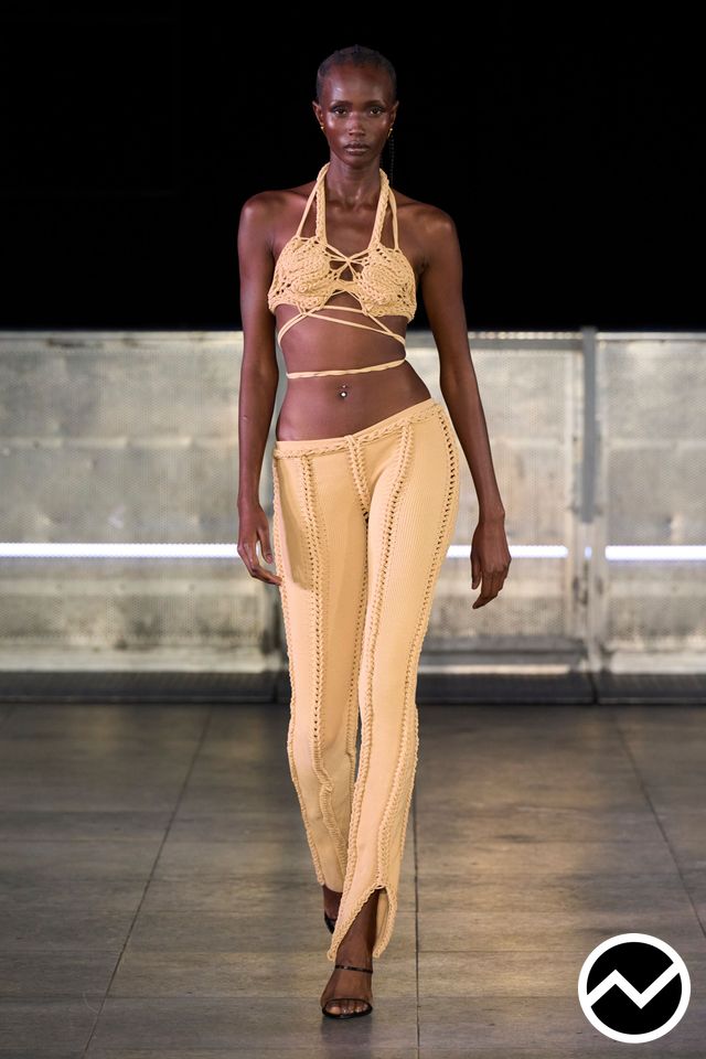 Mark Fast, SS26 womenswear, Ribbed, look 29