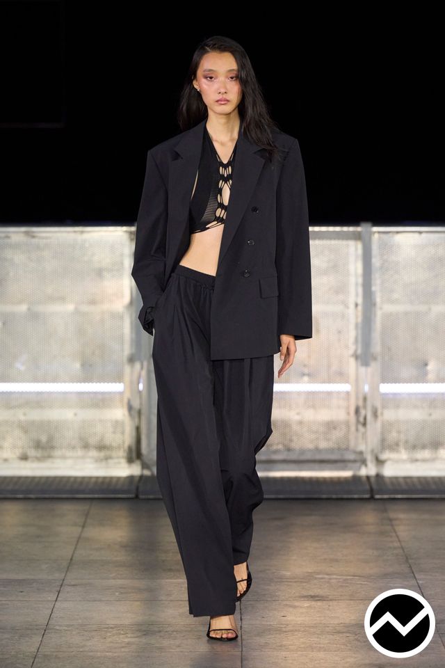 Mark Fast, SS26 womenswear, Black, look 33