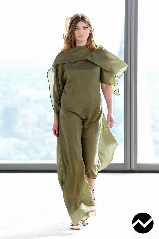 Marques'Almeida, SS26 womenswear, Short Sleeve Dress, look 5