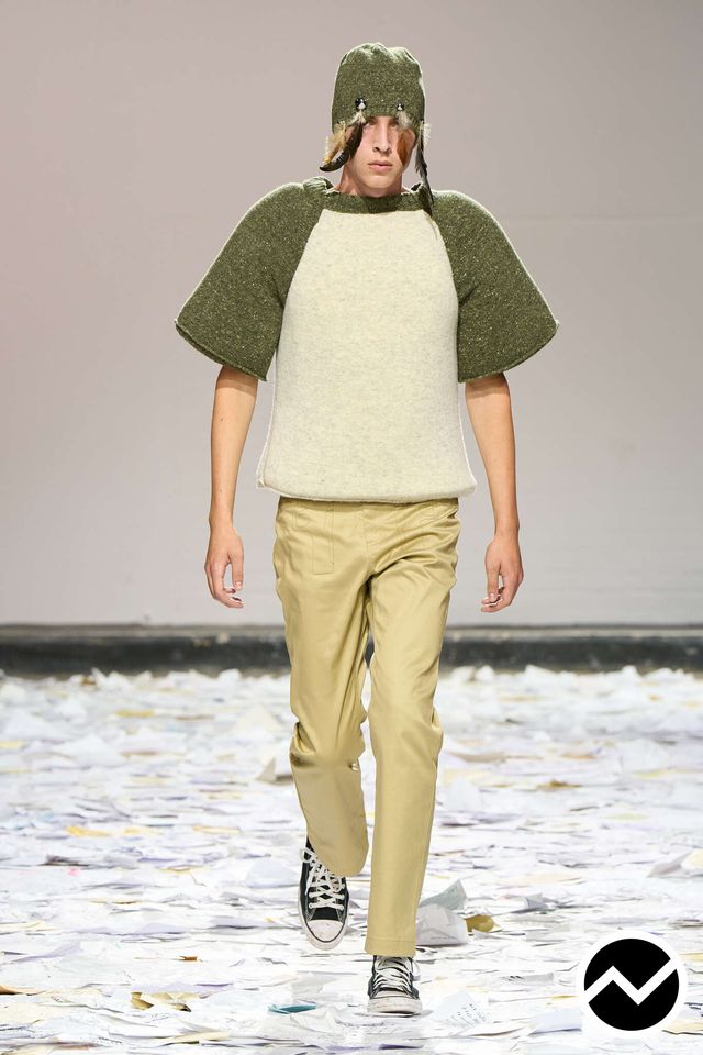 Oscar Ouyang, Oscar Ouyang SS26 menswear, look 8