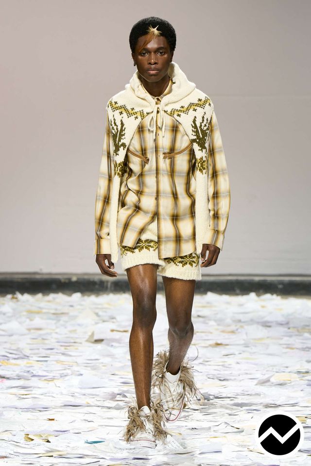 Oscar Ouyang, Oscar Ouyang SS26 menswear, look 10