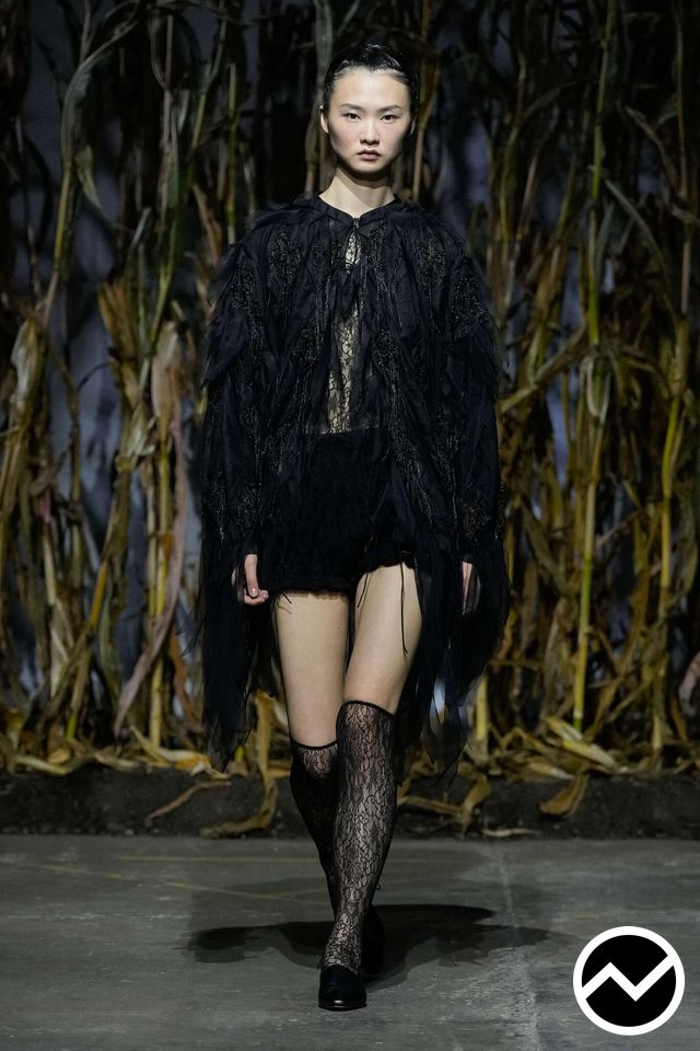 Pauline Dujancourt, SS26 womenswear, Velvet, look 16